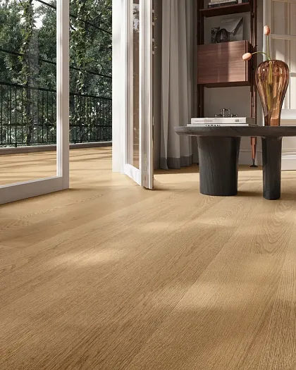 Фото Керамогранит Sant Agostino CSAGRWHO18 Gracewood Honey 30180 Nat Rect 30x180 Италия