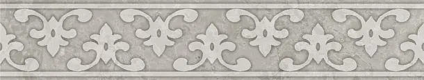 Фото Бордюр OS\A295\8349 Ферони серый светлый матовый 30x5,7 Россия