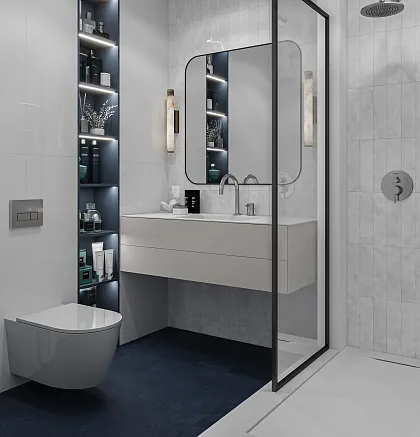 Фото Керамогранит Smile Tile Cobalt 19,8x19,8 Индия