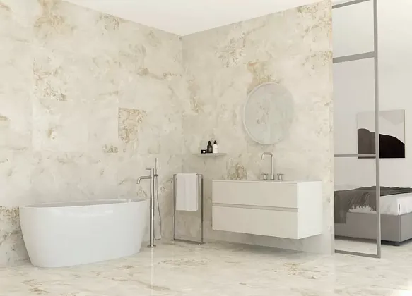 Фото Керамогранит Benadresa Rapsody White Pulido Rect Slim 60x120 Испания
