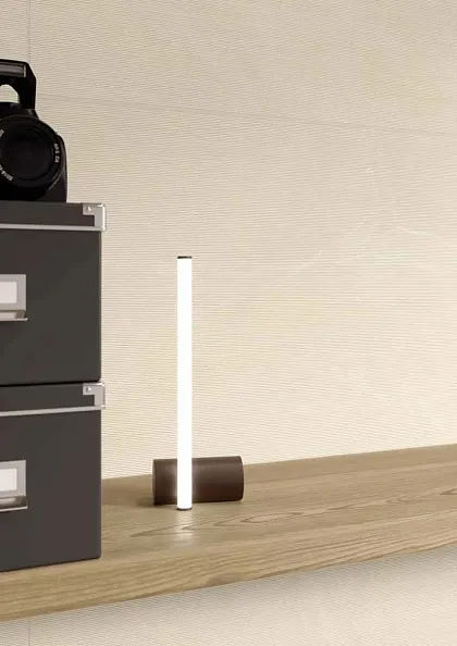 Фото Керамогранит Dado Ceramica Walk Rigatino Pearl Rett 60x120 Италия