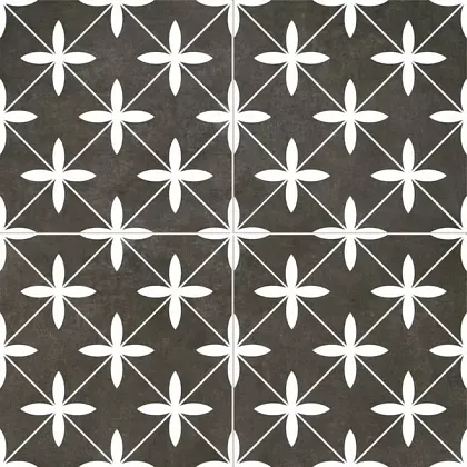 Фото Керамогранит NiceKer Poole Black Pre-cut Satin 45,2x45,2 Испания