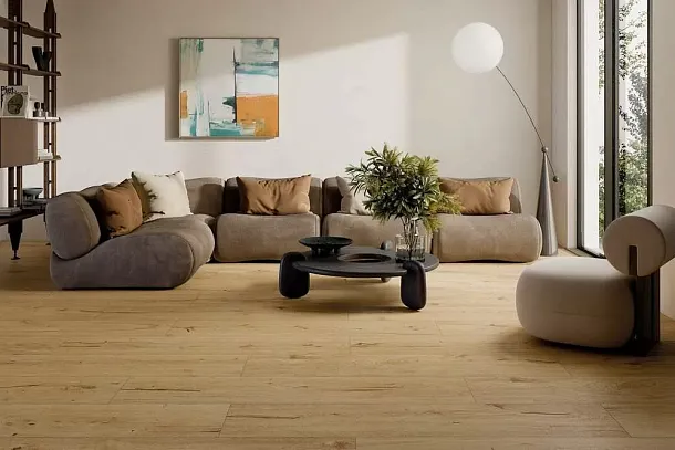 Фото Керамогранит Bottega B71033 Feelwood Smoke Ret 20x120 Италия