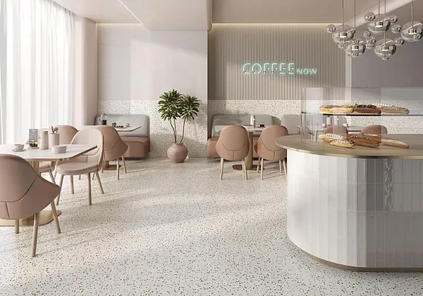 Фото Керамогранит Pamesa 017.840.0213.14634 Terrazzo Grigio 60x60 Испания