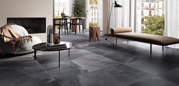 Фото Керамогранит Rondine Group J90562 Himalaya Grey 60x120 Италия
