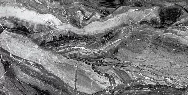 Фото Керамогранит Ониче Черный 60х120 Индия