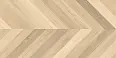 Керамогранит Laparet Wood Royal Almond Chevron M Бежевый Матовый Карвинг 60Х120
