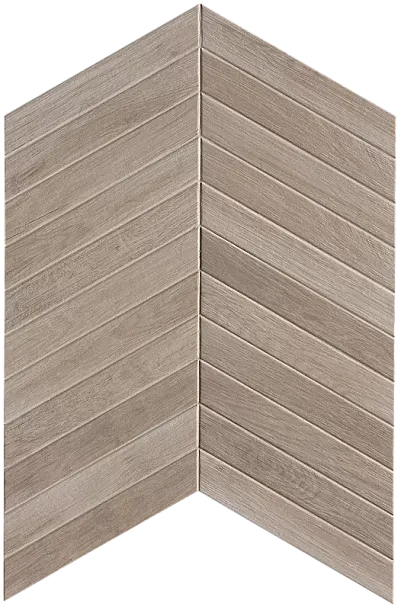 Фото Керамогранит fQNR ROOTS TAUPE CHEVRON R9 7,5х45 Италия