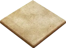 Фото Ступень угловая Orion Rounded Stair-tread Corner Beige 33*33