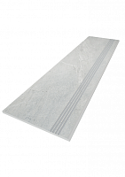 Фото Ступень Kailas Grey KA01 неполированная с насечками 30x120