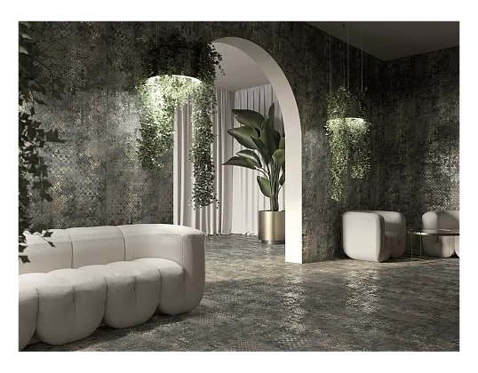 Фото Керамогранит 1006006 Affreschi Morris Rett R10 60x120 Италия