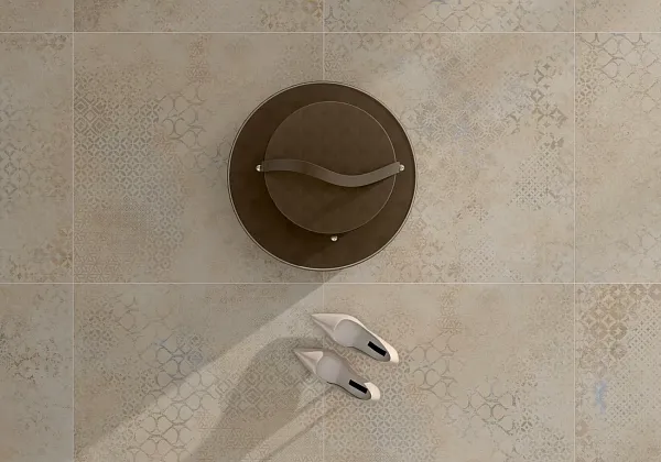 Фото Декор Pamesa Atrium Alpha Beat Pearl 60x60 Испания