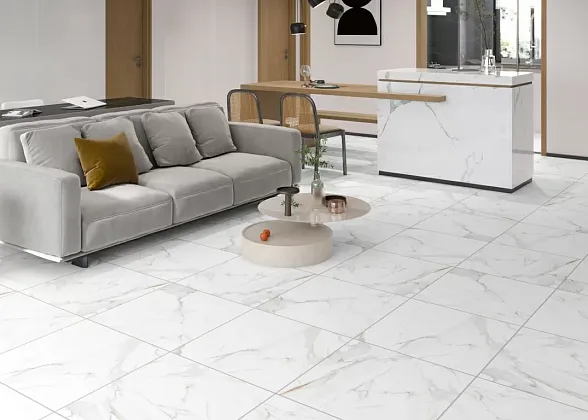 Фото Керамогранит Eternal ETMAR1211MT6060 Calacatta Elite Matt 60x60 Индия