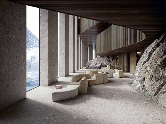 Фото Керамогранит OQ58 Orobica Beige Matt R R10 60x120 Италия