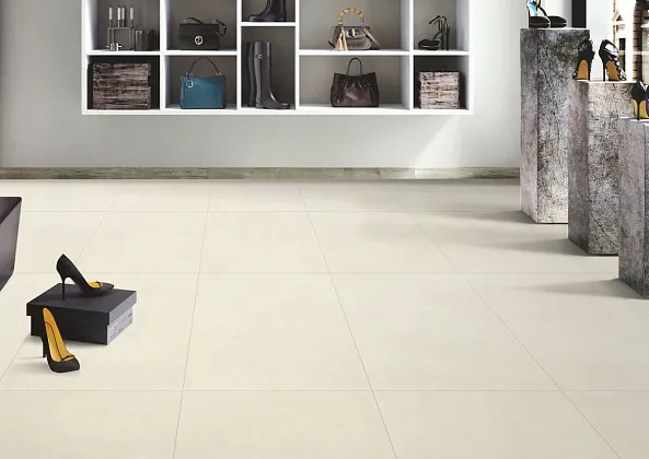 Фото Керамогранит Ennface ENLFT4009MT60120 Gypsum Cream Matt 600х1200х9 Индия