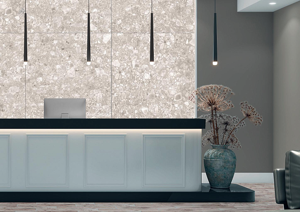 Фото Керамогранит Alpas Travertine 20mm 60x60 Индия