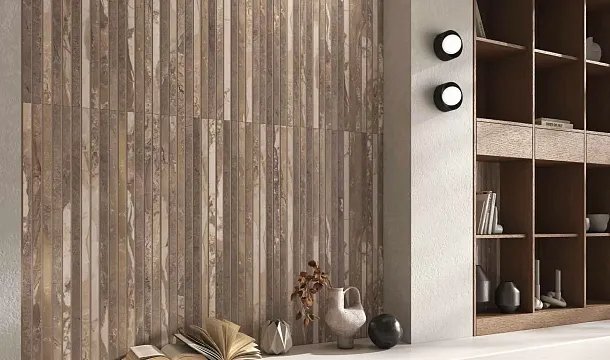 Фото Керамогранит Bottega B71413 Blend Almond Natural Ret 60x120 Италия
