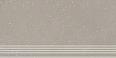 Ступень Kerama Marazzi Пунтум серый светлый матовый обрезной 30x60x0,8 (KM6060G1191R8GRF)