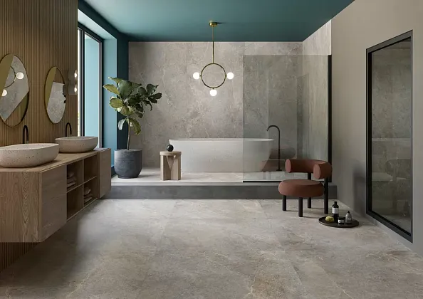 Фото Керамогранит Lea Ceramiche LGXAL55 Anthology 05 Dark Nat. RT 9.5mm 60x120 Италия