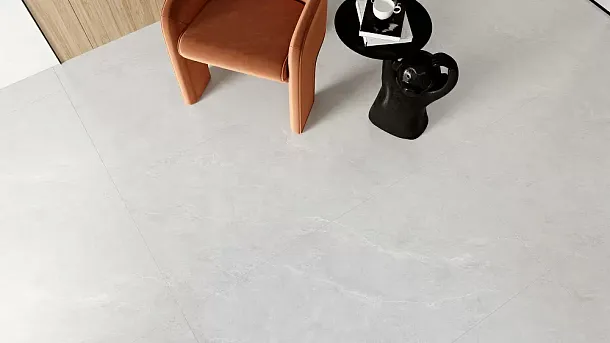 Фото Керамогранит Cateye Light Grey Grains Soft-Polished Mould 60x120 (BHW-0023) Китай