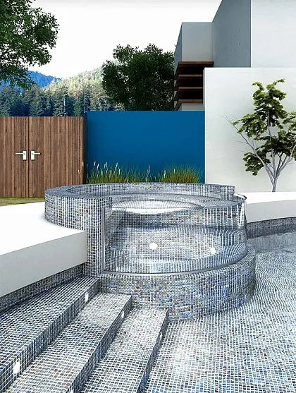 Фото Мозаика Shell № 553 (на сетке 31,7Х31,7 (С0002270) Испания