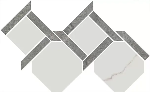 Фото Kerama Marazzi Декор Риальто 3 наборный лаппатированный 48x29,5x0,9 (ID167) Россия