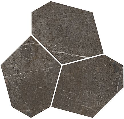 Фото Kerama Marazzi Декор Марсель наборный коричневый матовый обрезной 26,5x25,5x0,9 (KMD2HID027GR) Россия