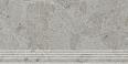 Ступень Kerama Marazzi Сплит серый матовый обрезной 30x60x0,8 (KM6060G1241R8GRF)