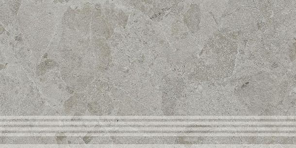 Фото Ступень Kerama Marazzi Сплит серый матовый обрезной 30x60x0,8 (KM6060G1241R8GRF) Россия
