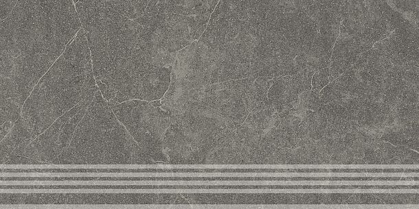 Фото Ступень Kerama Marazzi Эстерель серый тёмный матовый обрезной 30x60x0,9 (KM6060G0531RGRF) Россия