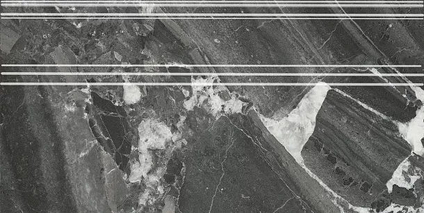 Фото Плинтус Риальто чёрный глянцевый обрезной 20x40x1,6 (FME025R) Россия