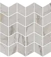 Декор Ифран мозаичный серый светлый глянцевый обрезной 30x31,2x0,9 (KMD2MSM007BR)
