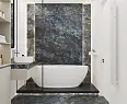 Керамогранит Laparet Rigel Azul Синий Матовый+Гл.Чернила 80X160