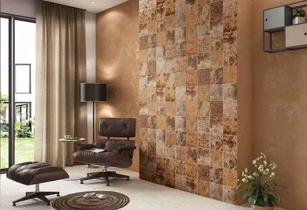 Фото Керамогранит Ethnic Lost Blue Decor 60x120 Индия