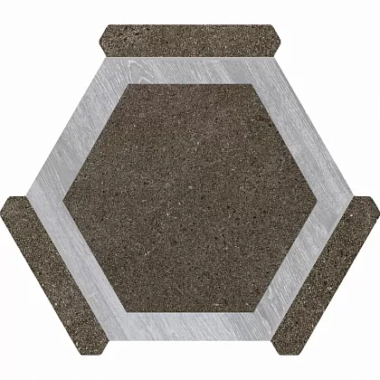 Фото Керамогранит Monopole Oregon Grafito Gris 22x25 Испания
