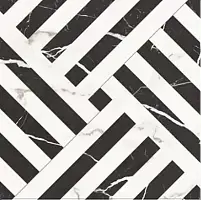 Фото Керамогранит Apollon Charcoal Black Pre-cut 45x45