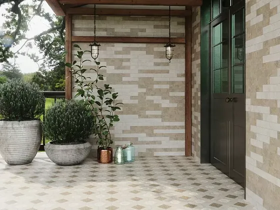 Фото Керамогранит SG244400N Брюссель бежевый темный матовый 24x24 Россия