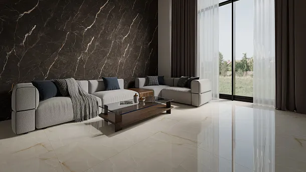 Фото Керамогранит Protiles PT12P7003 Onyx Grey Pol 1200х600х9 Узбекистан