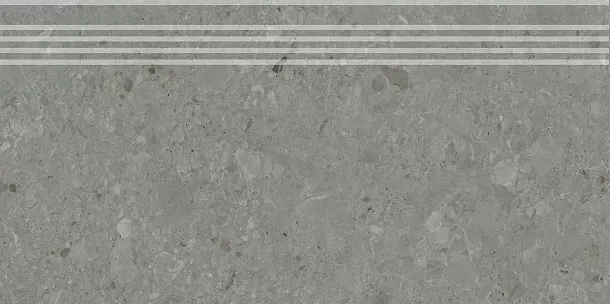 Фото Ступень Kerama Marazzi Чеппо ди Гре серый тёмный матовый обрезной 30x60x0,9 (DD606120R\GR) Россия
