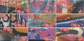 Фото Панно OS\A57\9x\19060 Граффити 89.1*20