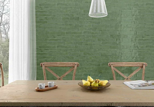 Фото керамическая плитка Monopole 002711 San Remo Olive 5x25 Испания
