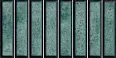 керамическая плитка El Barco Domino Verde Glossy 15x30