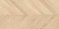 Керамогранит Laparet Wood Royal Almond Chevron Бежевый Матовый Карвинг 60Х120