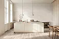 Керамическая плитка Ragno Marazzi RCUM Travertino Wall Struttura 3D Dorica Cross Bianco Rett 40x120