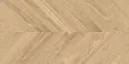 Керамогранит Laparet Wood Latina Miele Chevron Бежевый Матовый Карвинг 60Х120