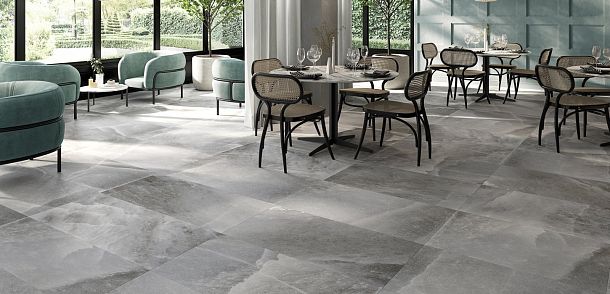 Фото Керамогранит Rondine Group J90953 Himalaya Grey 60x60 Италия