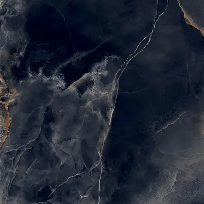Фото Керамогранит Laparet Interstellar Black Чёрный Полированный 80Х80 Индия