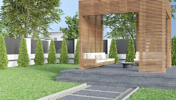 Фото Керамогранит Bluestone Dark 20mm 59.7x119.7 (IRN000029) Индия