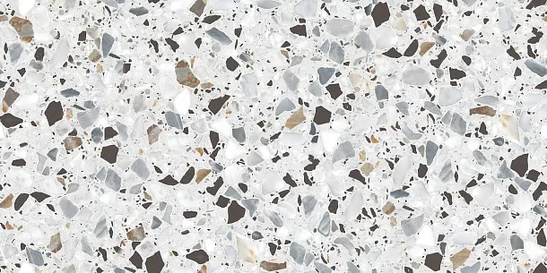 Фото Керамогранит Terrazzo White 60x120 (NTT99606M) Индия