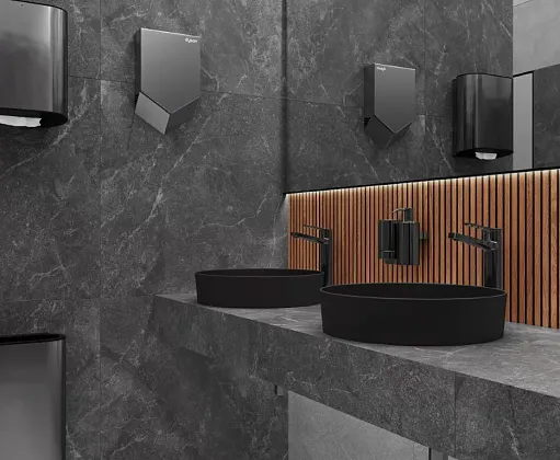 Фото Керамогранит Laparet Rocky Black Pro Графитовый Матовый R10Gr Str 80Х80 Индия